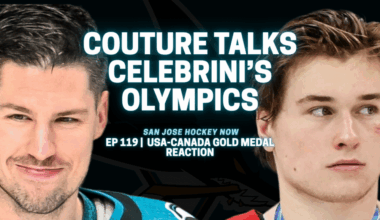 Couture Talks Celebrini’s Olympics | USA-Canada Gold Medal Game Reaction