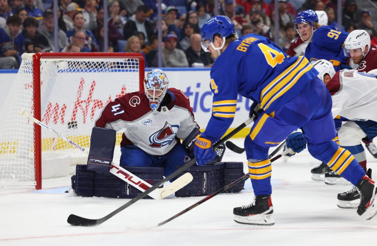 Scott Wedgewood Colorado Avalanche Bowen Byram Buffalo Sabres