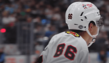 Chicago Blackhawks forward Teuvo Teravainen #86 pictured during the 2024-25 NHL Season.