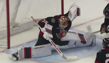 Ullmark inspires Senators to victory in return from mental-health leave