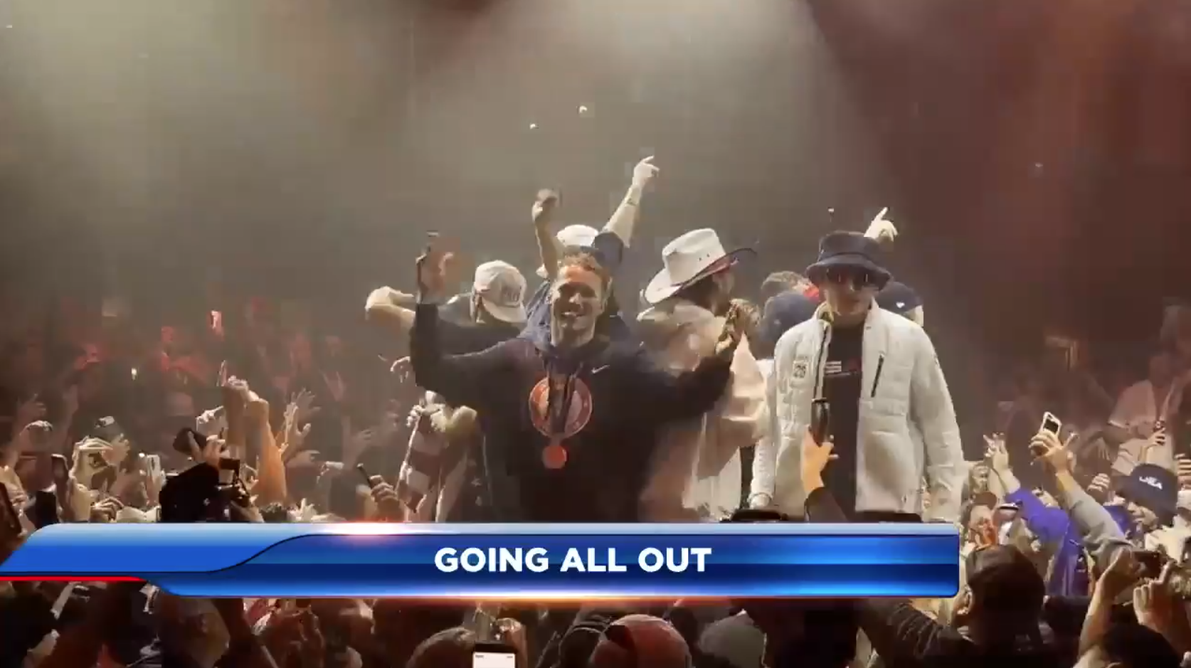 Triumphant Team USA hockey stars party the night away at E11EVEN Miami before trip to DC - WSVN 7News | Miami News, Weather, Sports