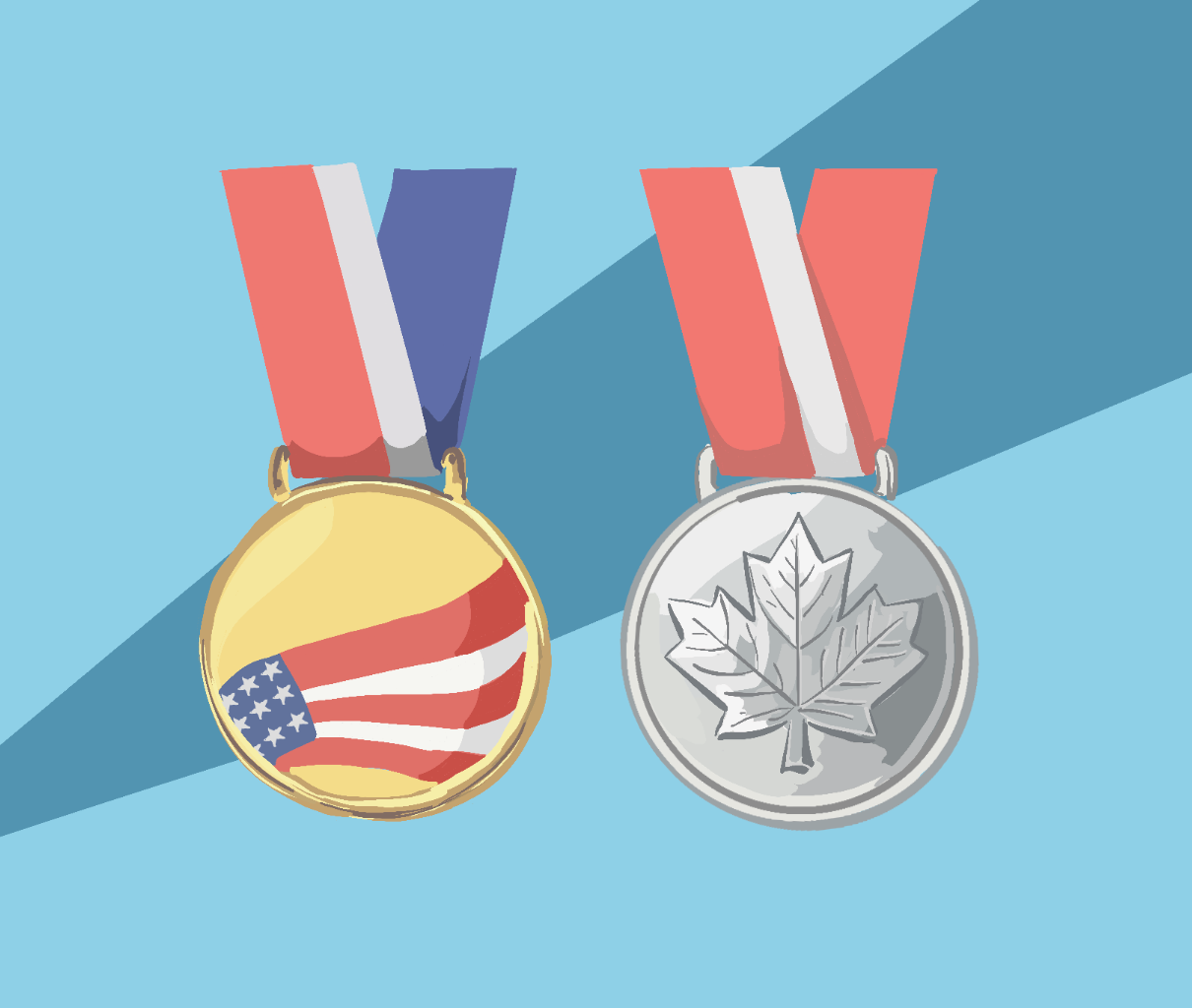 U.S. hockey teams sweep gold, then face political storm • The Tulane Hullabaloo