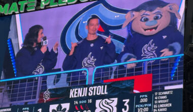 Kraken celebrate AANHPI Night