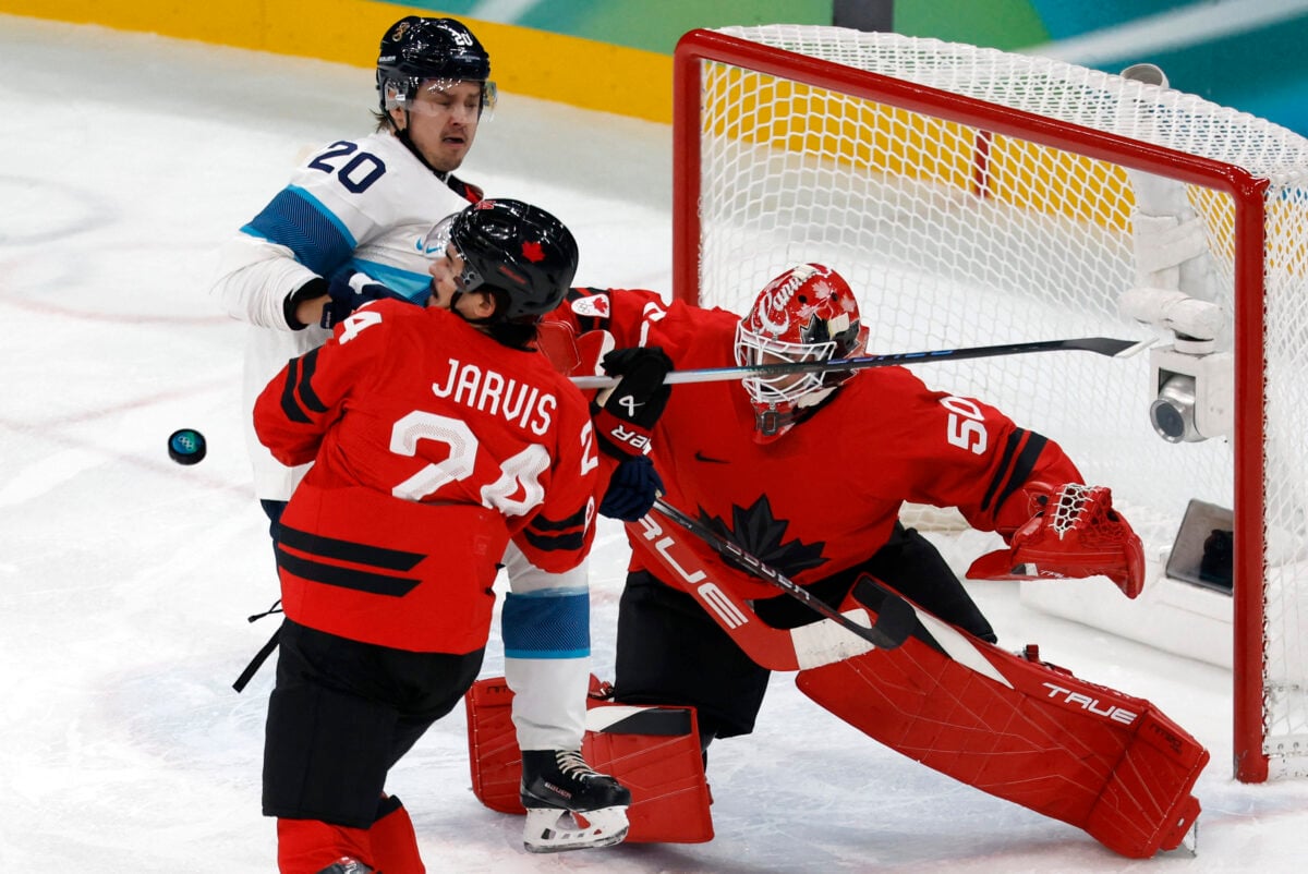 Seth Jarvis Team Canada Sebastian Aho Team Finland