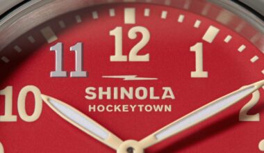 Shinola Celebrates 100 Years Of 'Hockeytown' With Detroit Red Wings-Inspired Timepiece