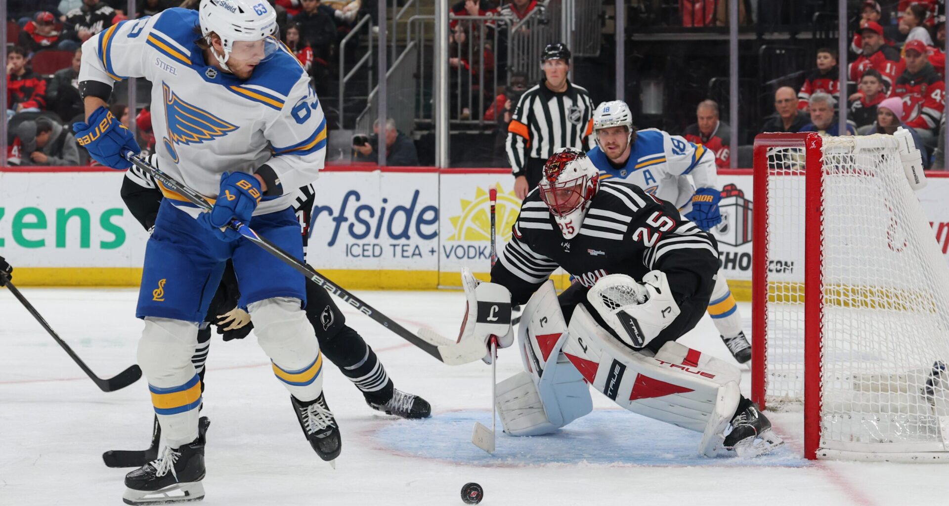 St. Louis Blues Gameday Preview: Welcoming Olympic-Hero Hughes and the Devils - The Hockey Writers - St Louis Blues