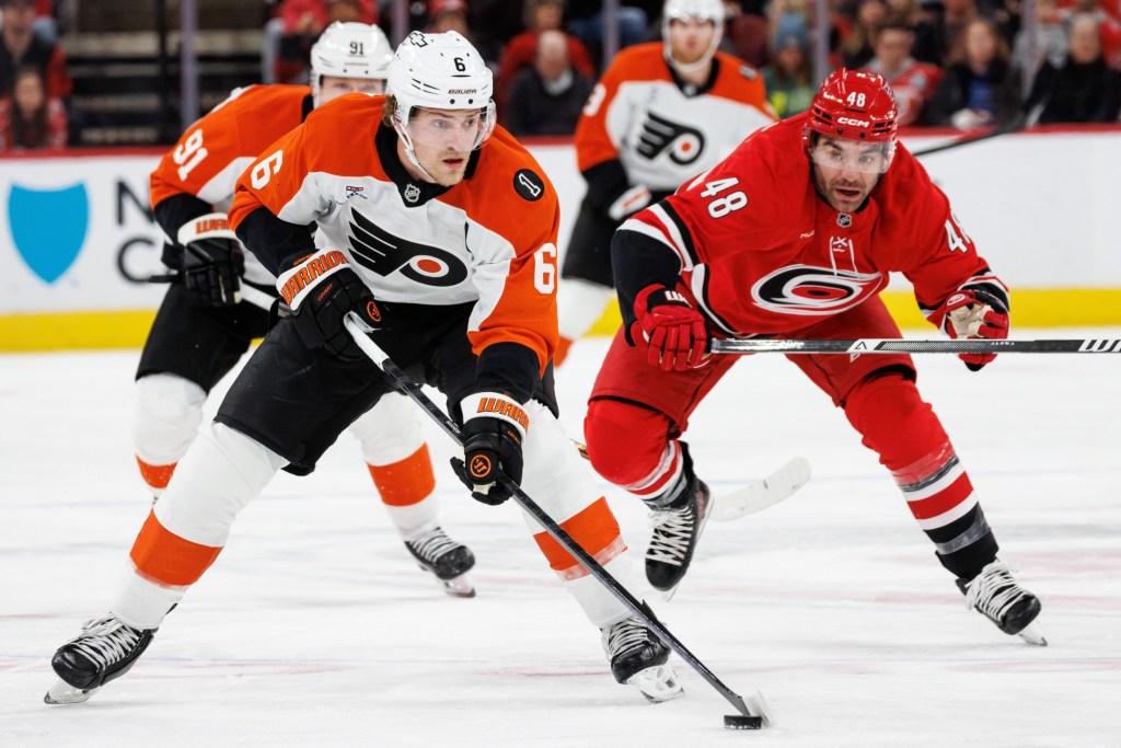 Flyers’ Travis Sanheim is eager to experience Olympic magic