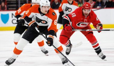 Flyers’ Travis Sanheim is eager to experience Olympic magic