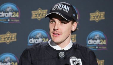 Tomas Lavoie at NHL Draft...