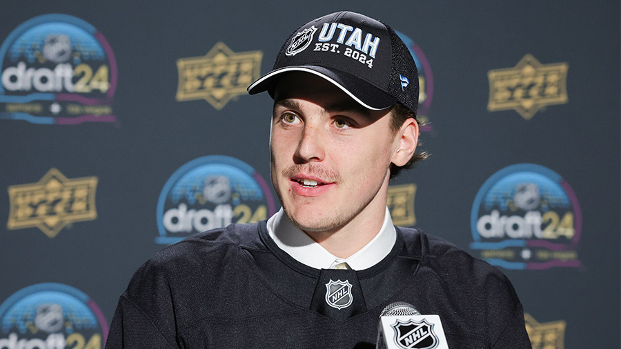 Tomas Lavoie at NHL Draft...