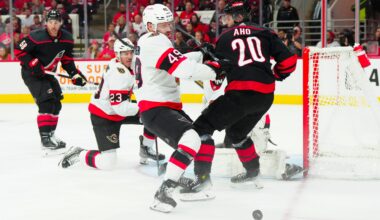 The Senators Take On the Hurricanes