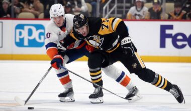 Pittsburgh Penguins visit Long Island to Face the Islanders