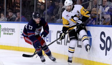 Saturday Metro Matchup Pittsburgh Penguins at New York Rangers
