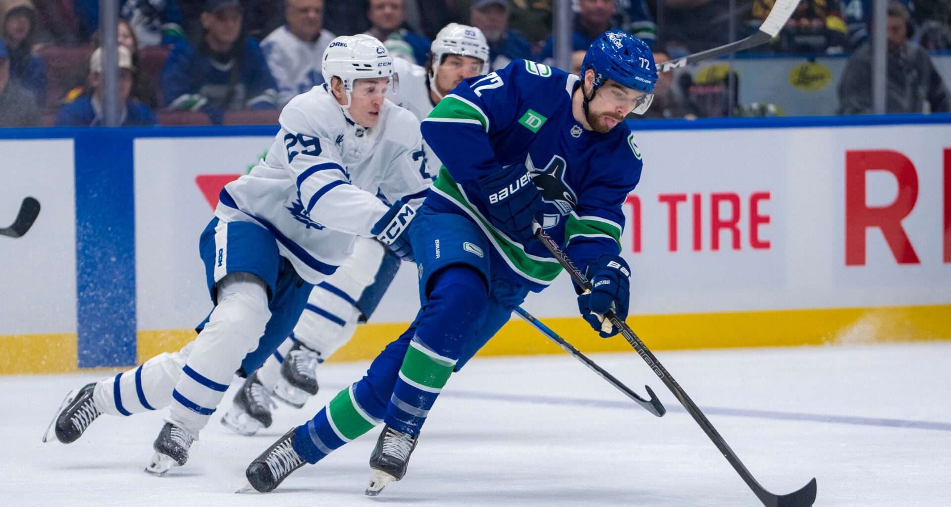Canuck Forward with more Bad Luck
