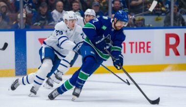 Canuck Forward with more Bad Luck