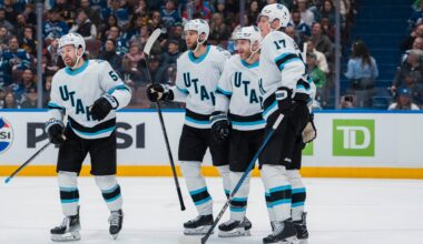 The Canucks Check Out Utah In Monday Night Action