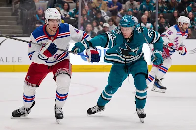 NY Rangers defenseman Braden Schneider