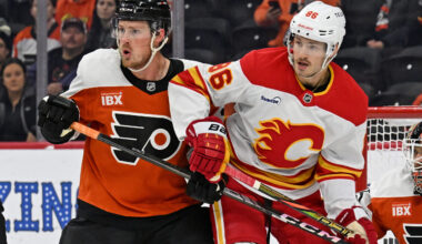 Flyers in similar position a year after trading Joel Farabee, Morgan Frost