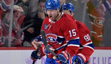 Canadiens’ Alex Newhook to play first game since November