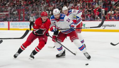 The Now Panarin-Less Rangers take on the Hurricanes