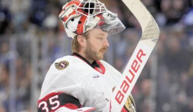 Senators’ Linus Ullmark to make first start in more than a month