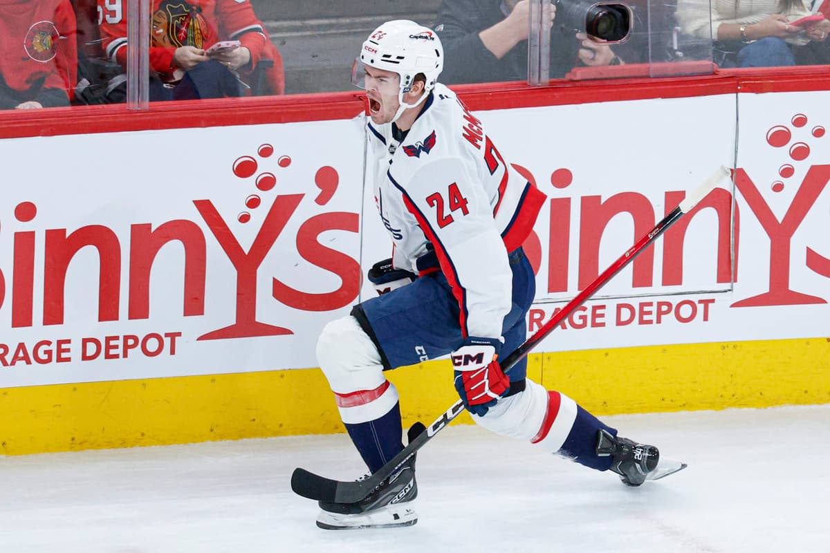Capitals’ Connor McMichael week-to-week, Logan Thompson out day-to-day