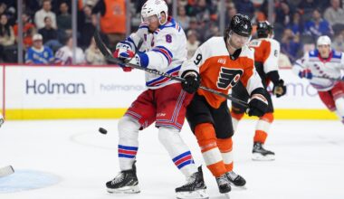 Rangers look to bring Olympic confidence in matchup vs Flyers