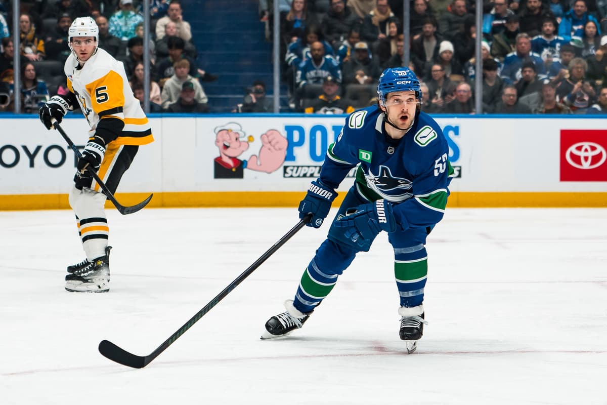 Who might be interested in Canucks centres Blueger and Kämpf?