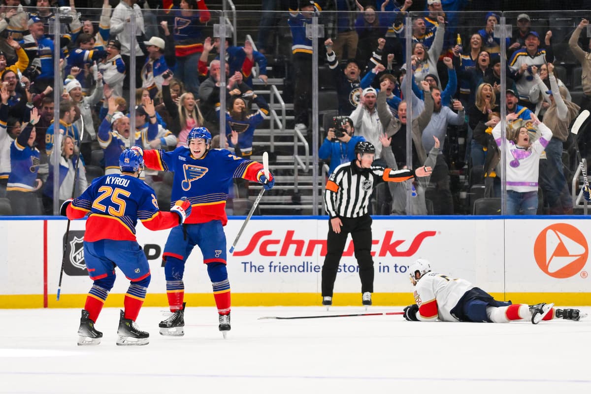 The St. Louis Blues have plenty of players to move