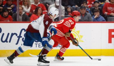 Avalanche's Domination Over Detroit Red Wings Continued on Saturday