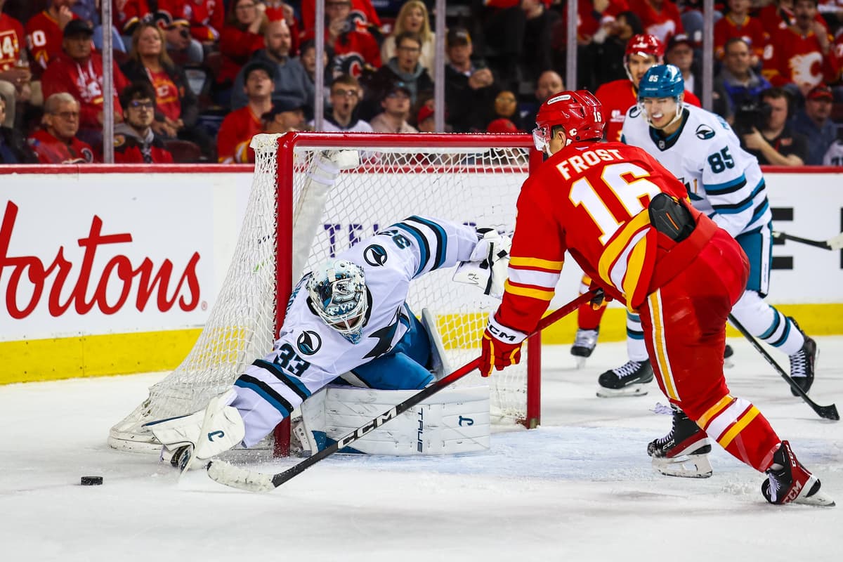 Best Flames performance in weeks earned them victory over the Sharks