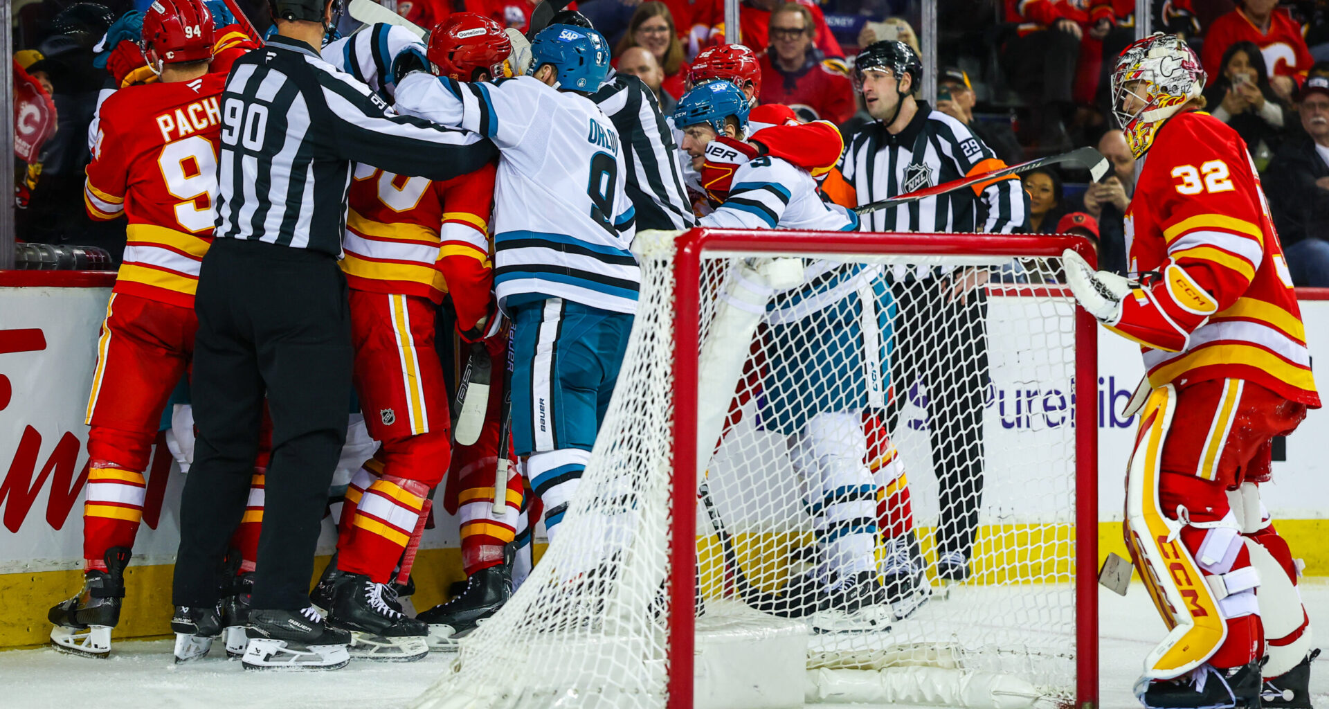 NHL Predictions February 26th, Calgary Flames at San Jose Sharks