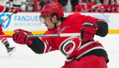 Why Seth Jarvis was the right fit as Brayden Point’s Olympic replacement