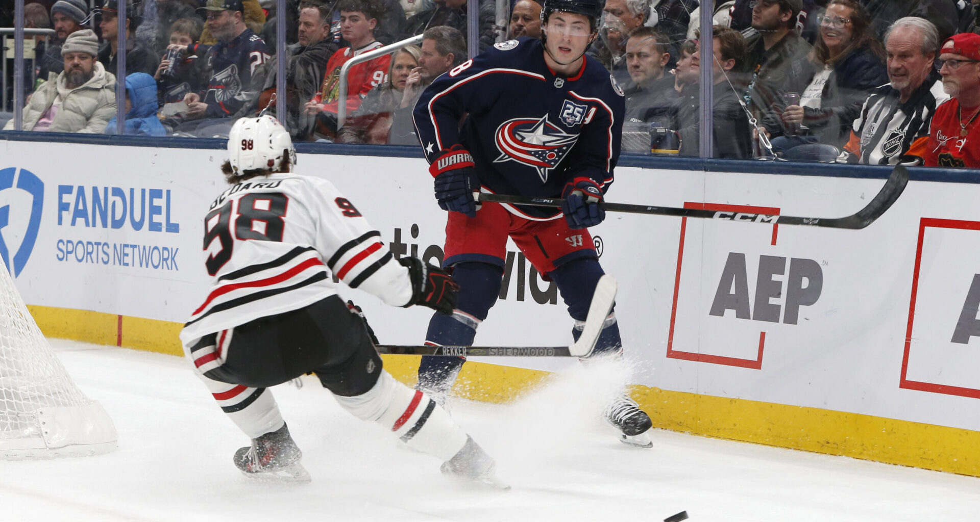 Blackhawks Blinded by Cannon Fire, Lose 4-0 to Blue Jackets
