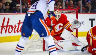 Flames backup Devin Cooley gets sweet revenge over Oilers in pre-Olympic win