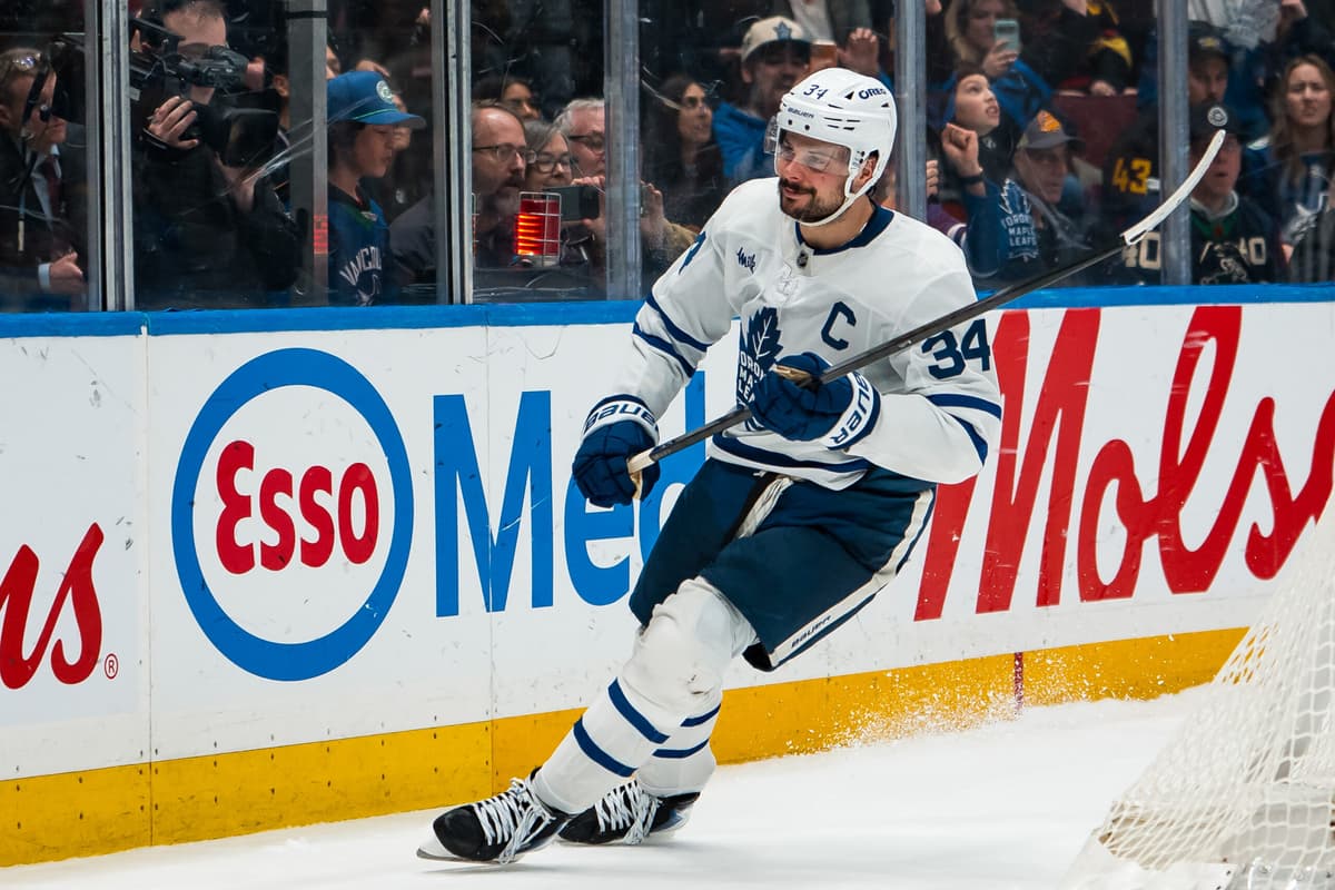 Auston Matthews’ explosiveness, lateral quickness on full display through 2026