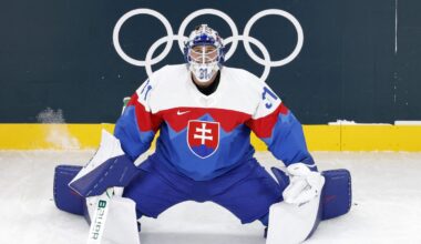 Who is Samuel Hlavaj, Slovakia’s game-stealing Olympic goalie?
