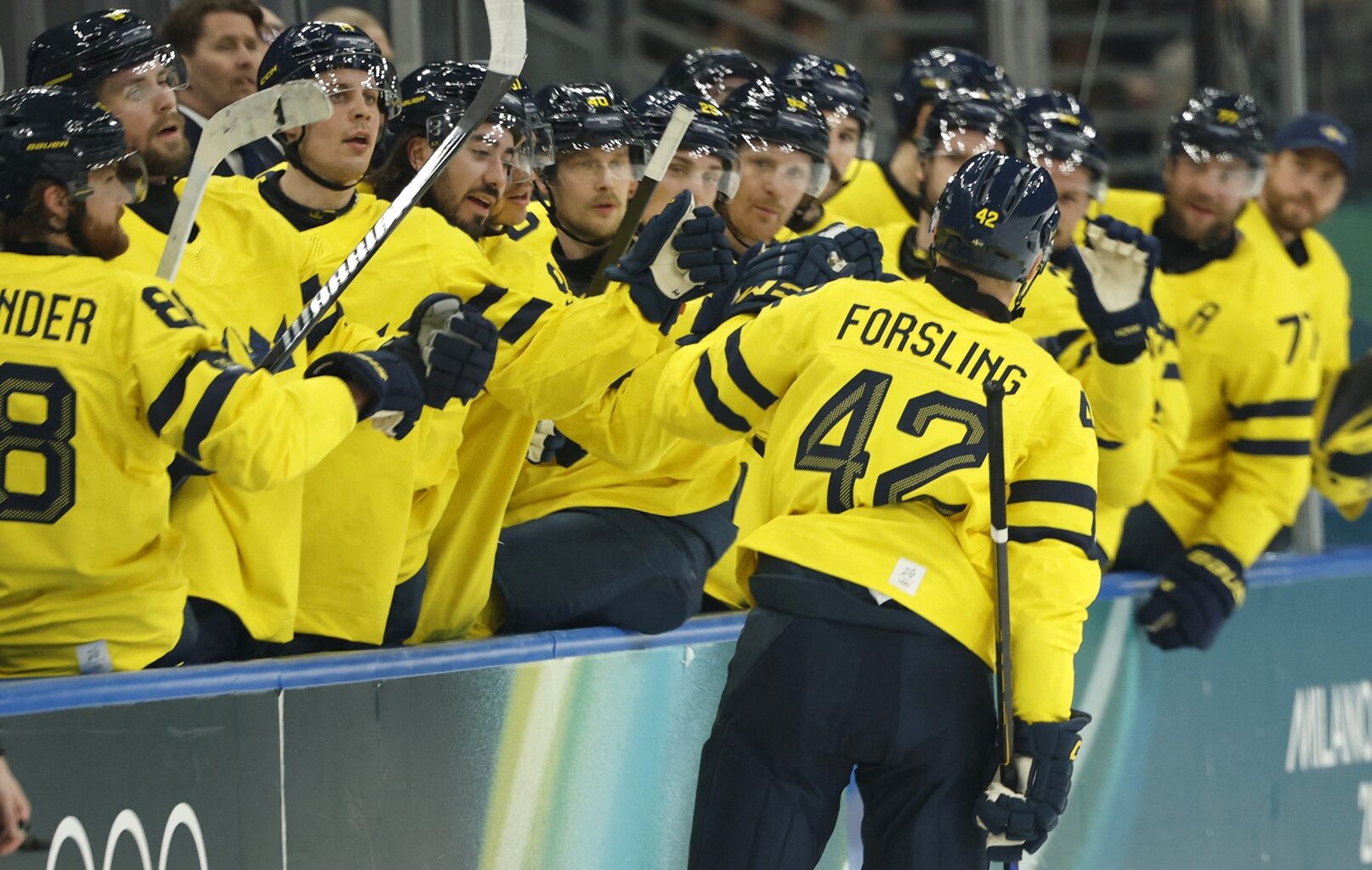 Olympics: Forsling scores in Sweden’s 5-2 over Italy