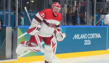 Denmark explains Hurricanes' Frederik Andersen Olympics benching against USA image