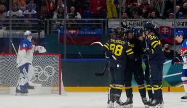 Pettersson scores twice in Sweden win, Reichel scores in Germany’s loss to Latvia