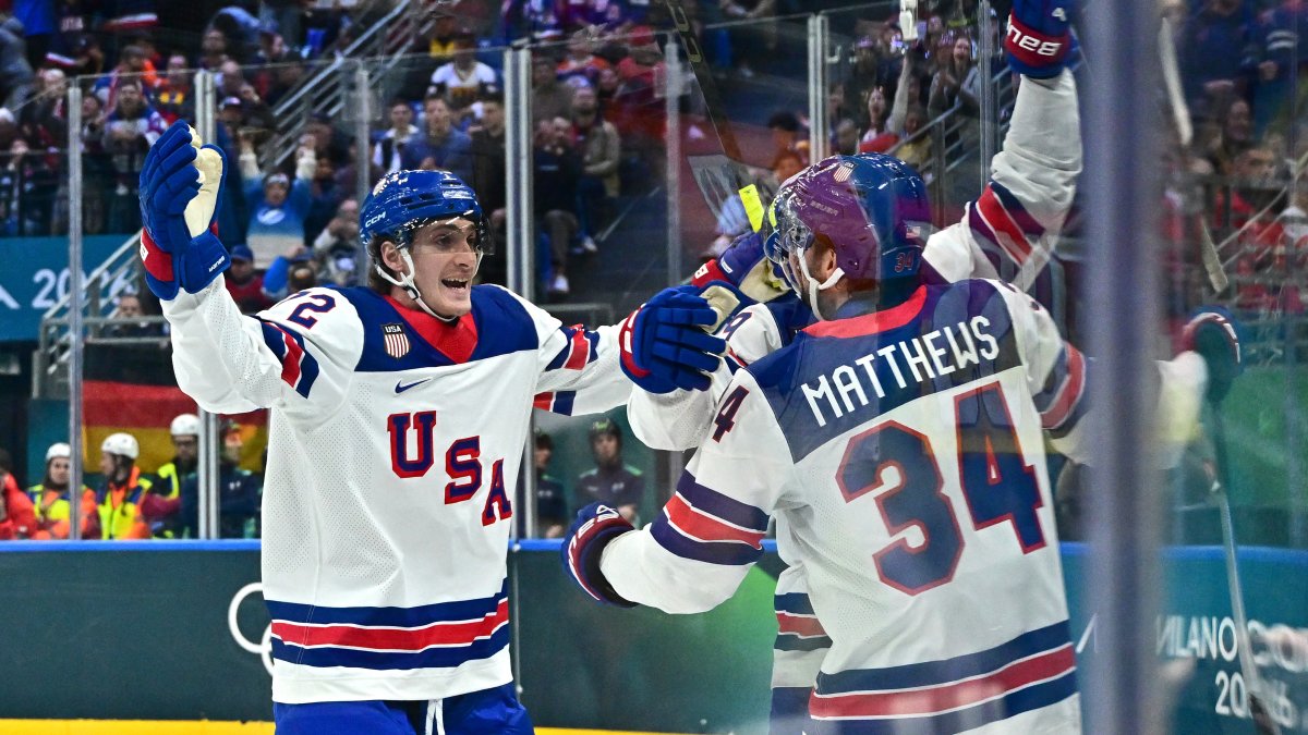 Here’s the Team USA men’s hockey schedule for rest of Olympics – NBC Chicago