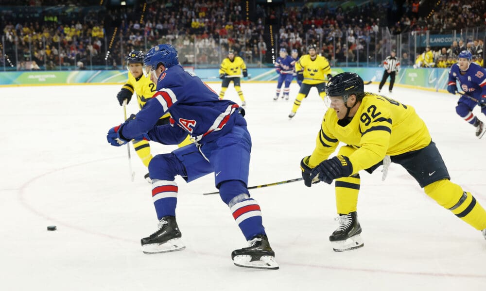 Landeskog Eliminated, Nelson Advances. Sweden Falls in OT to USA