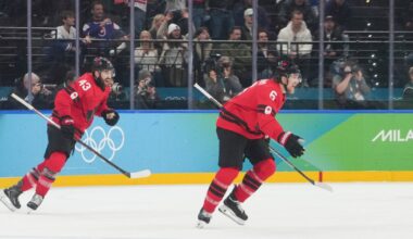 Flyers Olympic check-in: Travis Sanheim, Canada beat Finland, will play for gold medal