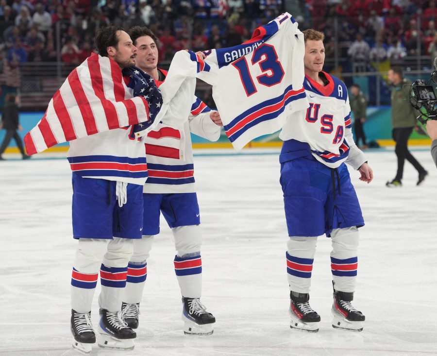 Olympics: Ice Hockey-Men Finals - Gold Medal Game Gaudreau