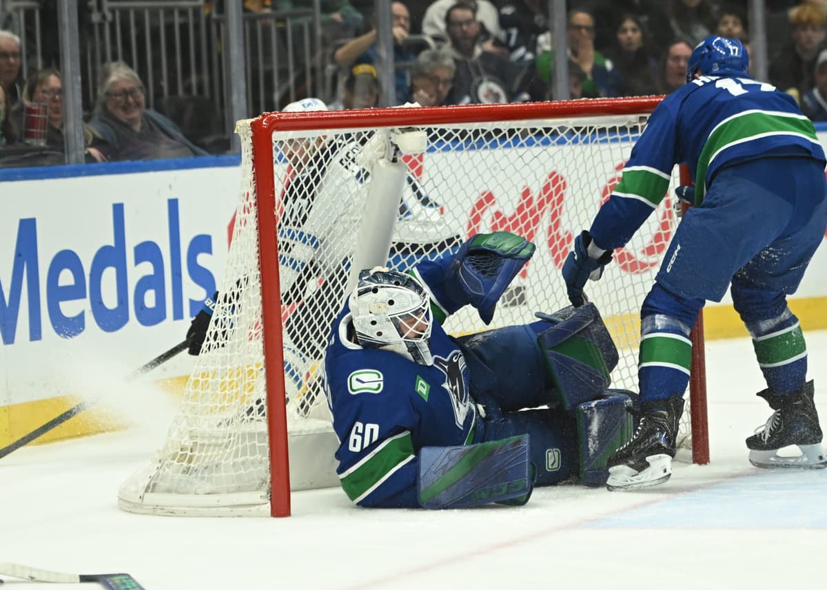 Canucks lose a game they never trailed 3-2 in overtime to Jets