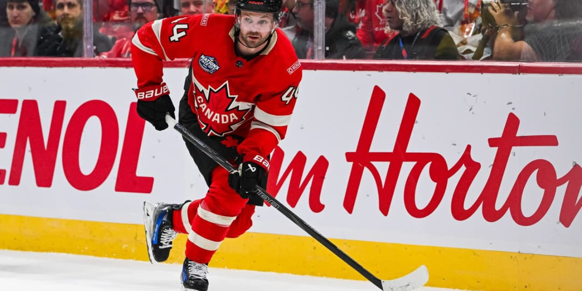 Olympics: Josh Morrissey Out for Rest of Game Against Czechia