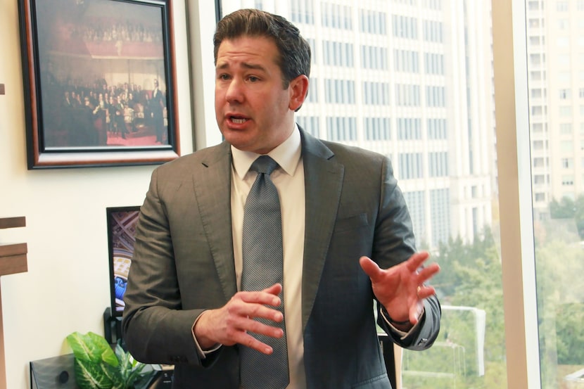 Joshua Sandler, of the law firm Winstead, is representing the Dallas Stars in their legal...