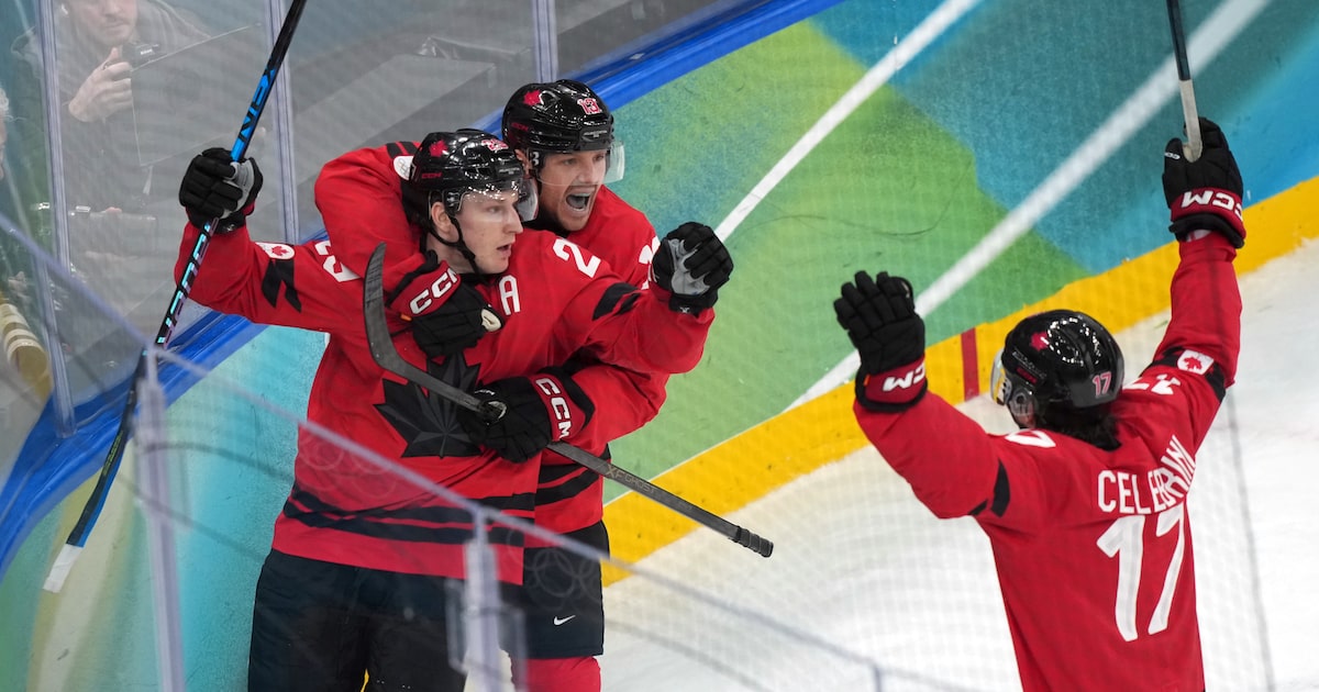 Nathan MacKinnon scores late as Canada beats Finland to reach Olympic gold-medal game