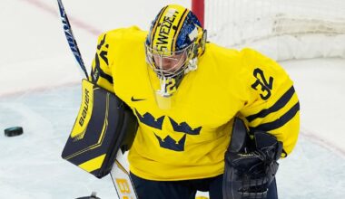 Sweden’s Gustavsson struggles early again in loss to Finland