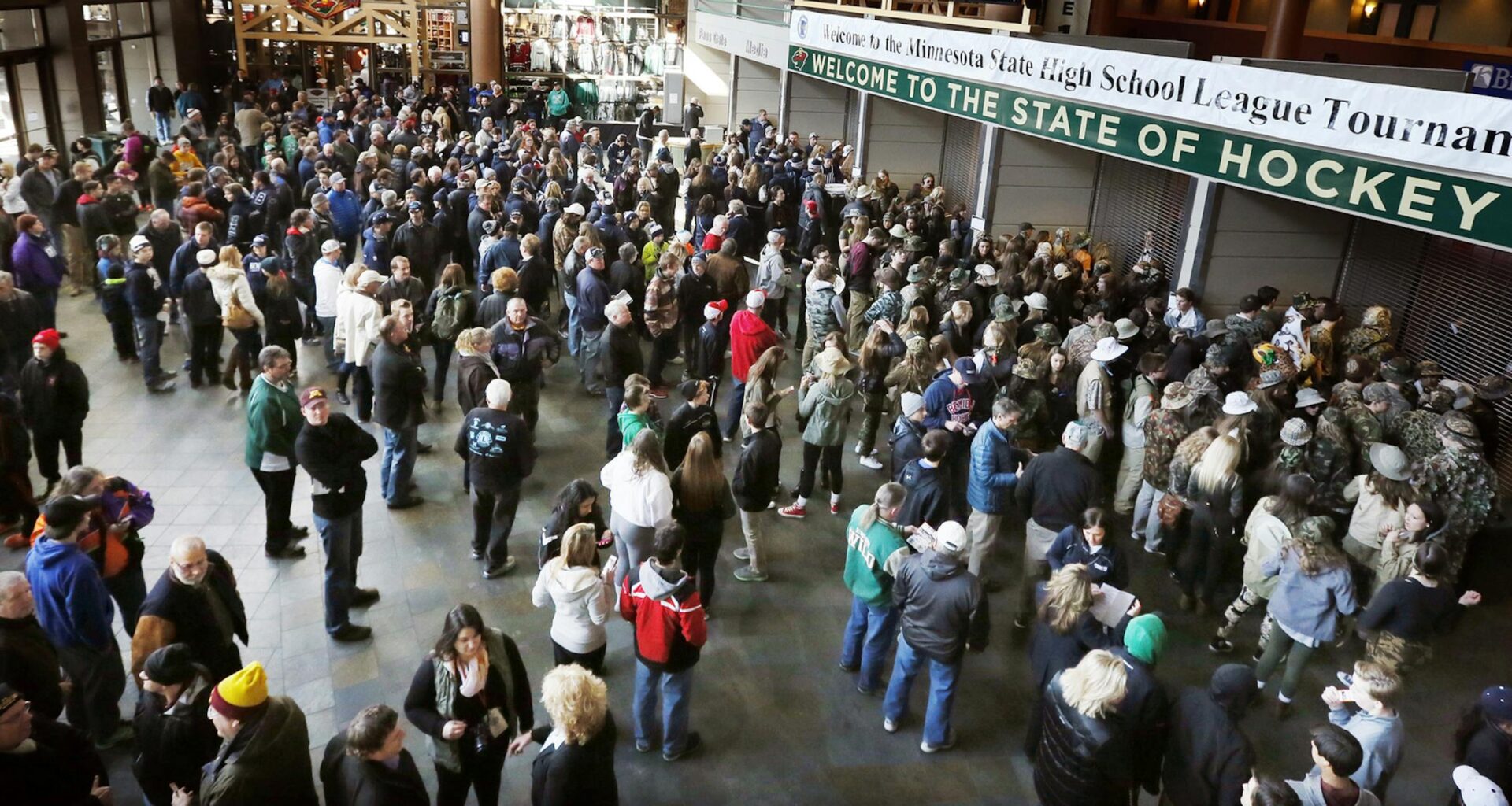 Class 1A boys hockey ticketing changes at Grand Casino Arena